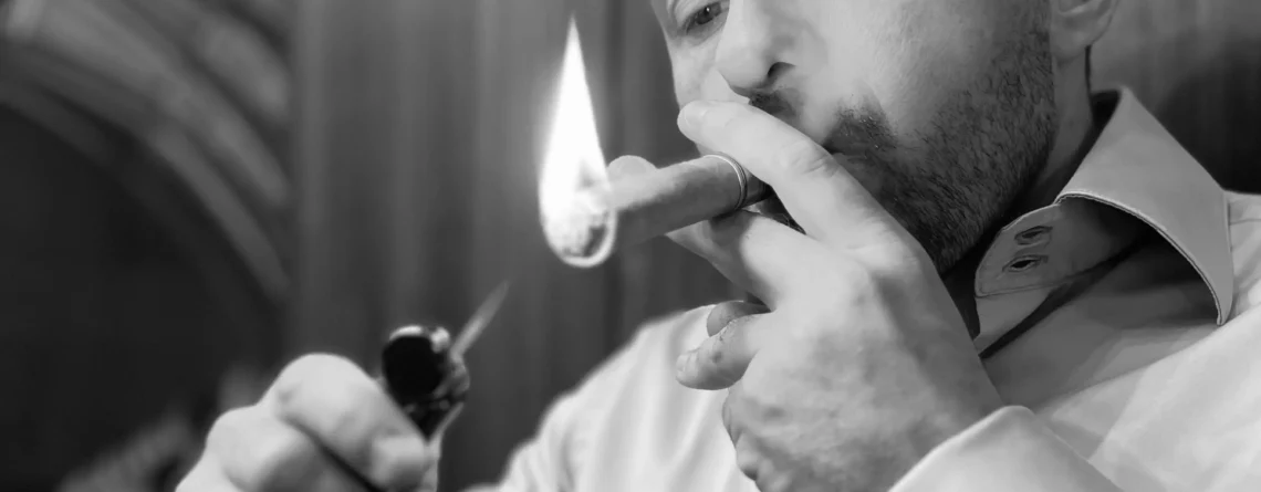 A La Civette - La gazette de la civette : l'art d'allumer un cigare.