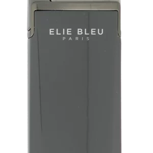 A-La-Civette-Accessoires-a-cigares-Briquets-Elie-Bleu-Briquet-J15-laque-monochrome-gris-finition-gunmetal-face