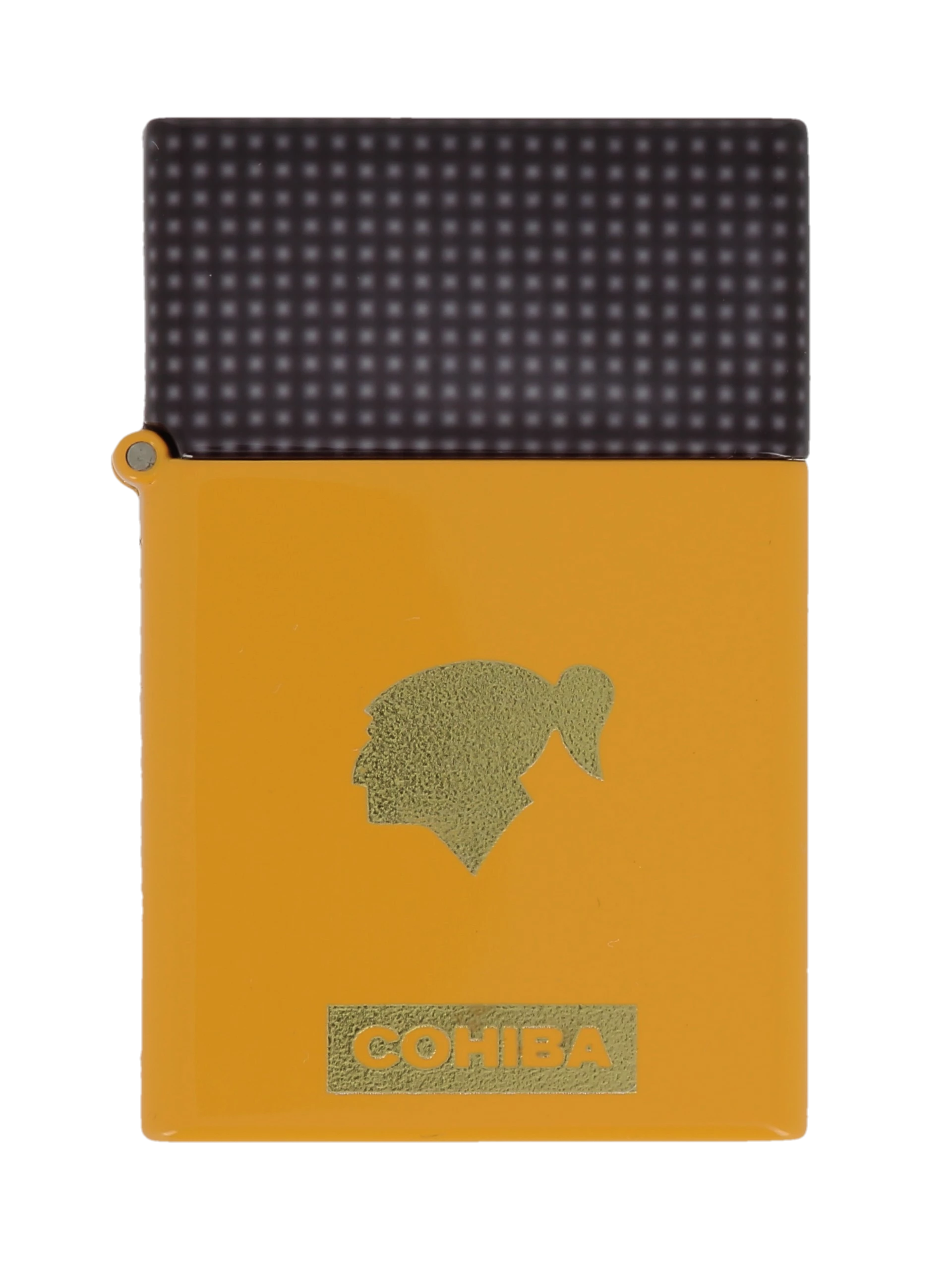 Briquet Siglo Cohiba, vue de face - Accessoire premium pour cigares.