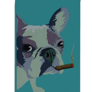 Briquet Siglo Dog, vue de face - Accessoire premium pour amateurs de cigares.