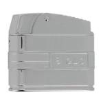 Briquet Siglo Retro II Streamliner Chrome, vue de face - Design élégant pour cigares.