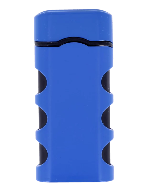 Briquet Vector Caddie bleu mat, vue de dos - Accessoire de qualité.