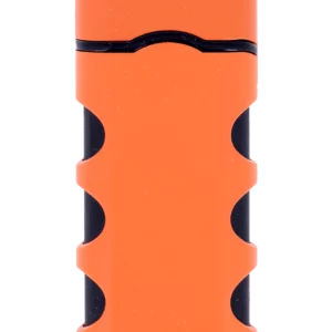 Briquet Vector Caddie orange mat, vue de dos.