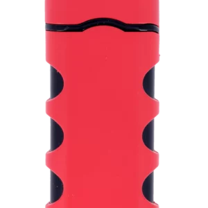 Briquet Vector Caddie rouge mat, vue de dos.