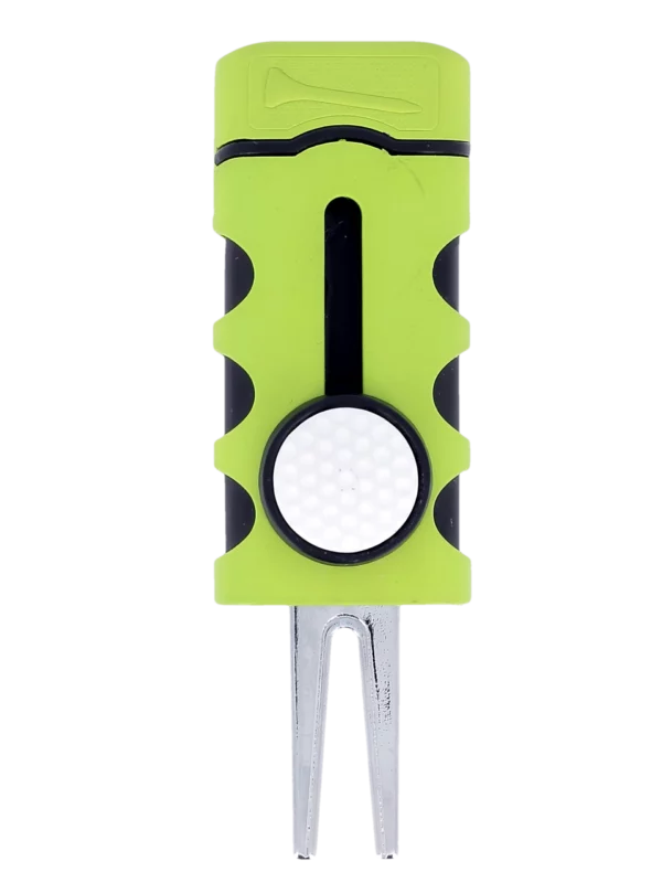 Briquet Vector Caddie vert mat, ouvert - Accessoire de qualité.