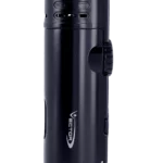 Briquet Vector Warcraft noir mat, vue de face.