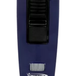 Face avant du briquet Vector Apex bleu, élégance et modernité - A La Civette.