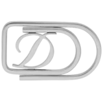 Pince à billets S.T. Dupont avec logo D – vue de face - A La Civette.