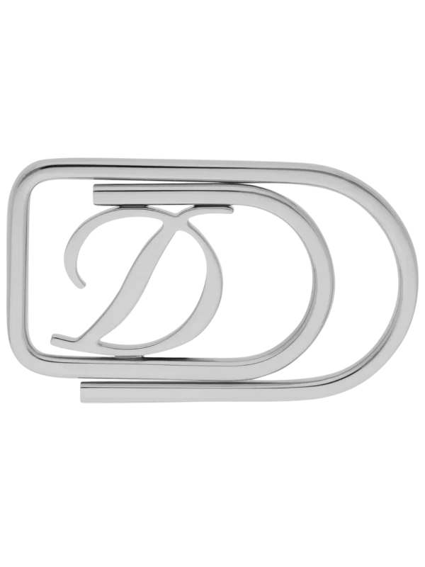 Pince à billets S.T. Dupont avec logo D – vue de face - A La Civette.