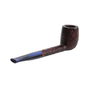 Pipe Savinelli Esploratore Marinaïo en vue arrière, finition rustique, forme droite, filtre 3 mm - A La Civette.