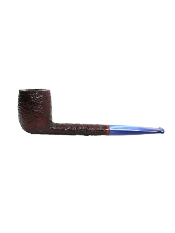 Pipe Savinelli Esploratore Marinaïo en vue de profil, finition rustique, forme droite, filtre 3 mm - A La Civette.