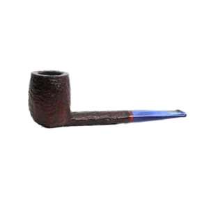 Pipe Savinelli Esploratore Marinaïo en vue trois quarts, finition rustique, forme droite, filtre 3 mm - A La Civette.