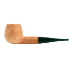 Pipe Savinelli Spinosa 207 en vue de profil, forme droite, finition naturelle façonnée, filtre 9 mm - A La Civette.