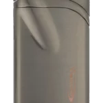 Briquet Vector Ultra Gunmetal Satin vue de face - A La Civette.