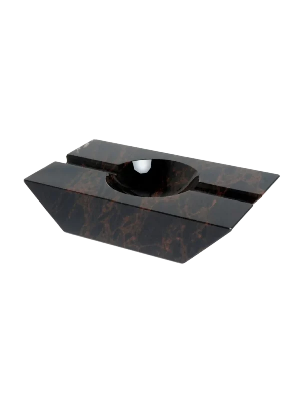 A-La-Civette-Accessoires-a-cigares-Cendriers-Cub-Ar-Spitak-fauve-face Cendrier Cub-Ar Spitak fauve vue de face - A La Civette.