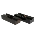 Cendrier Cub-Ar Rafael noir double - Design fonctionnel et stylé.