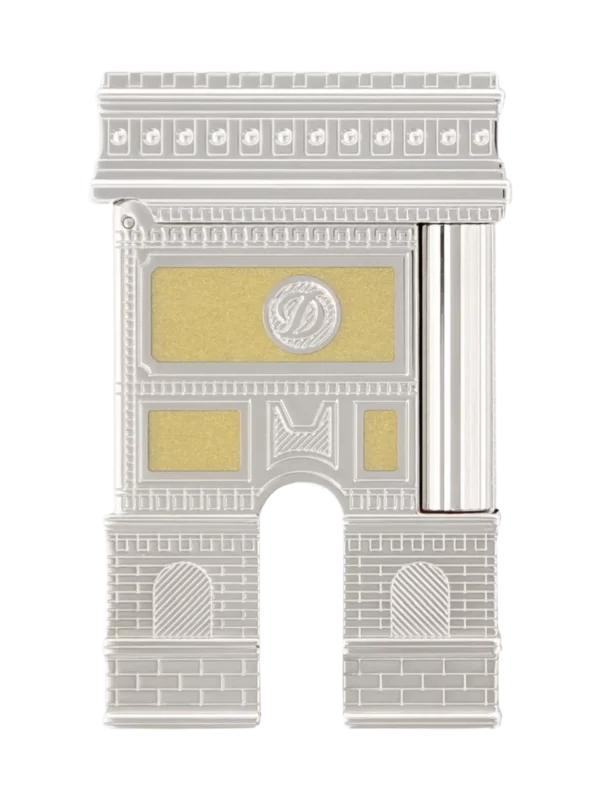 Coffret S.T. Dupont Loves Paris - Briquet de luxe vu de dos.