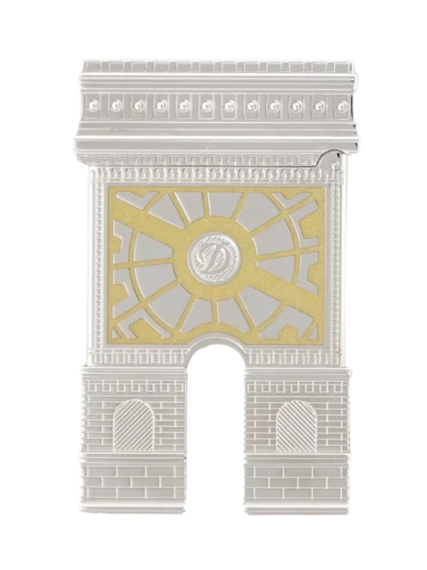 Coffret S.T. Dupont Loves Paris - Briquet S.T. Dupont de luxe vu de face.