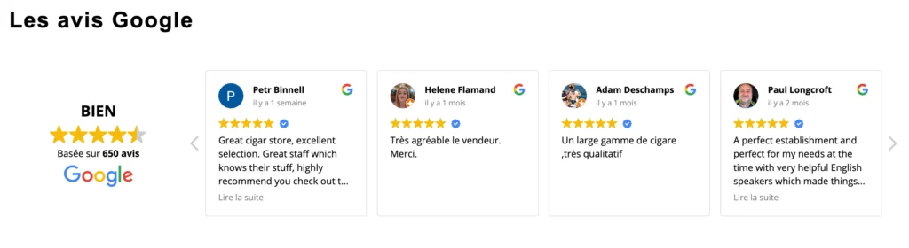 Avis clients Google sur La Civette Paris – Pourquoi acheter sur alacivette.com