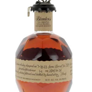 Bouteille face du Whisky Blanton’s Bourbon Original Single Barrel – A La Civette Paris