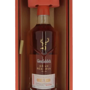 Boîte ouverte du Whisky Glenfiddich Gran Reserva 21 ans – A La Civette Paris