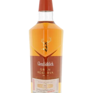 Bouteille face du Whisky Glenfiddich Gran Reserva 21 ans – A La Civette Paris