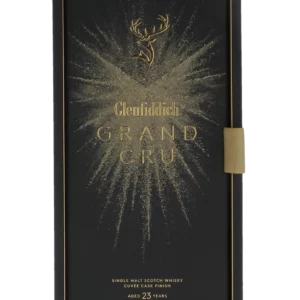 Boîte fermée du Whisky Glenfiddich Grand Cru 23 ans – A La Civette Paris