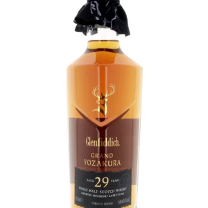 Bouteille face du Whisky Glenfiddich Grand Yozakura 29 ans – A La Civette Paris