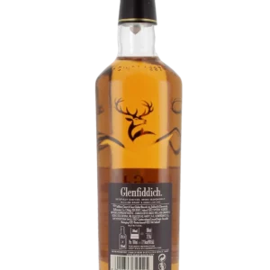 Dos de la bouteille du Whisky Glenfiddich Our Solera Fifteen 15 ans – A La Civette Paris