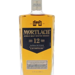 Bouteille face du Whisky Mortlach The Wee Witchie – A La Civette Paris