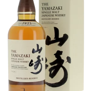 Whisky The Yamazaki Distiller’s Reserve – boîte et bouteille face – A La Civette Paris