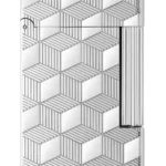 Vue de face du briquet de luxe S.T. Dupont Initial finition palladium – Boutique À La Civette Paris