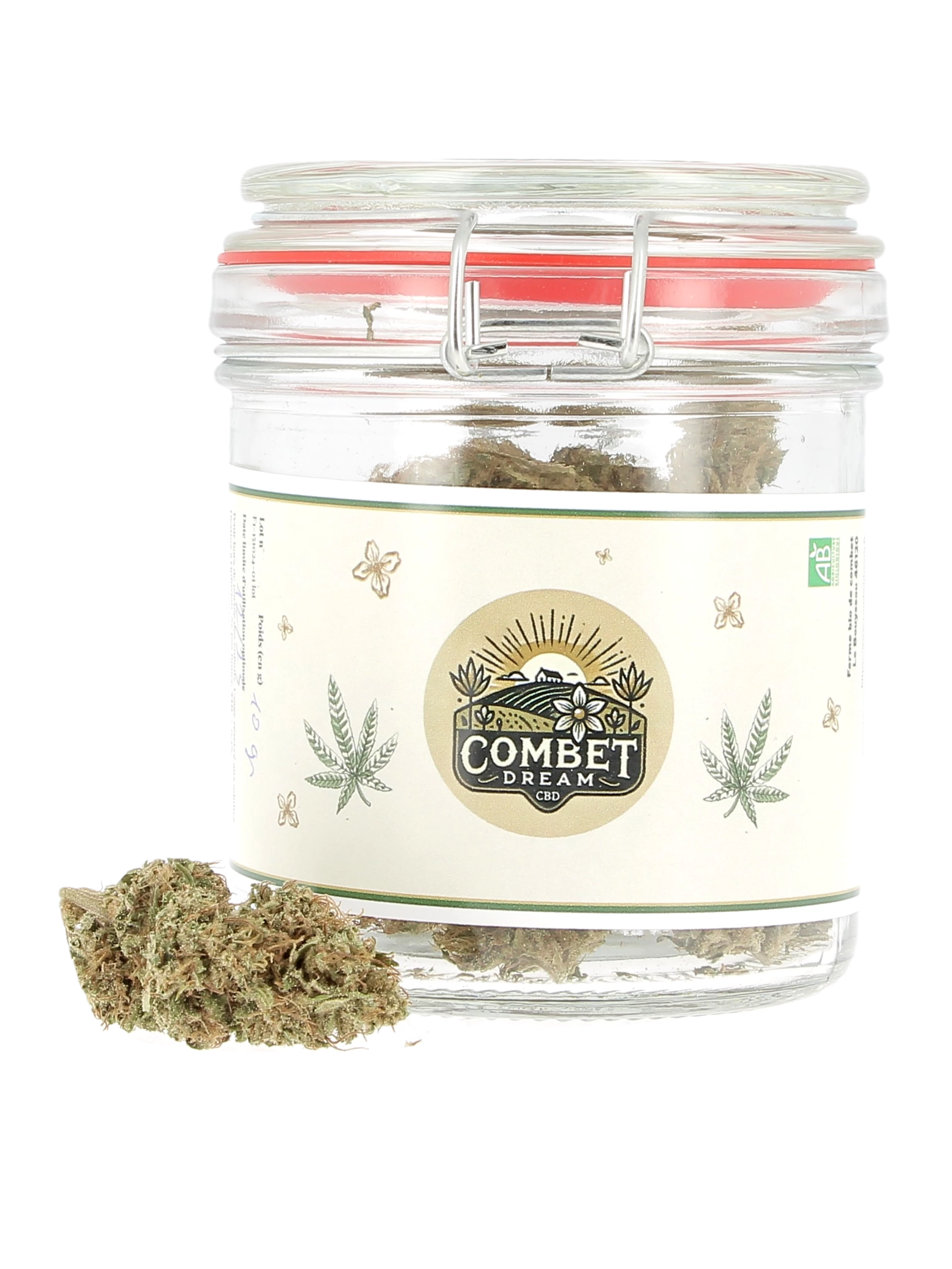 Fleurs CBD Combet Dream Premium 10g avec flacon – À La Civette Paris