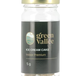 Flacon fleurs de CBD Ice Cream Cake 5g – vue de face – Green Vallée – À La Civette Paris