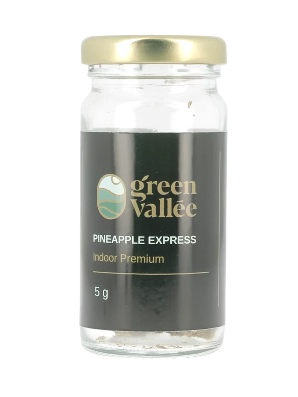 Flacon CBD Pineapple Express 5g – vue de face – Green Vallée – À La Civette Paris