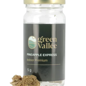 Fleurs CBD Pineapple Express 5g avec flacon – Green Vallée – À La Civette Paris