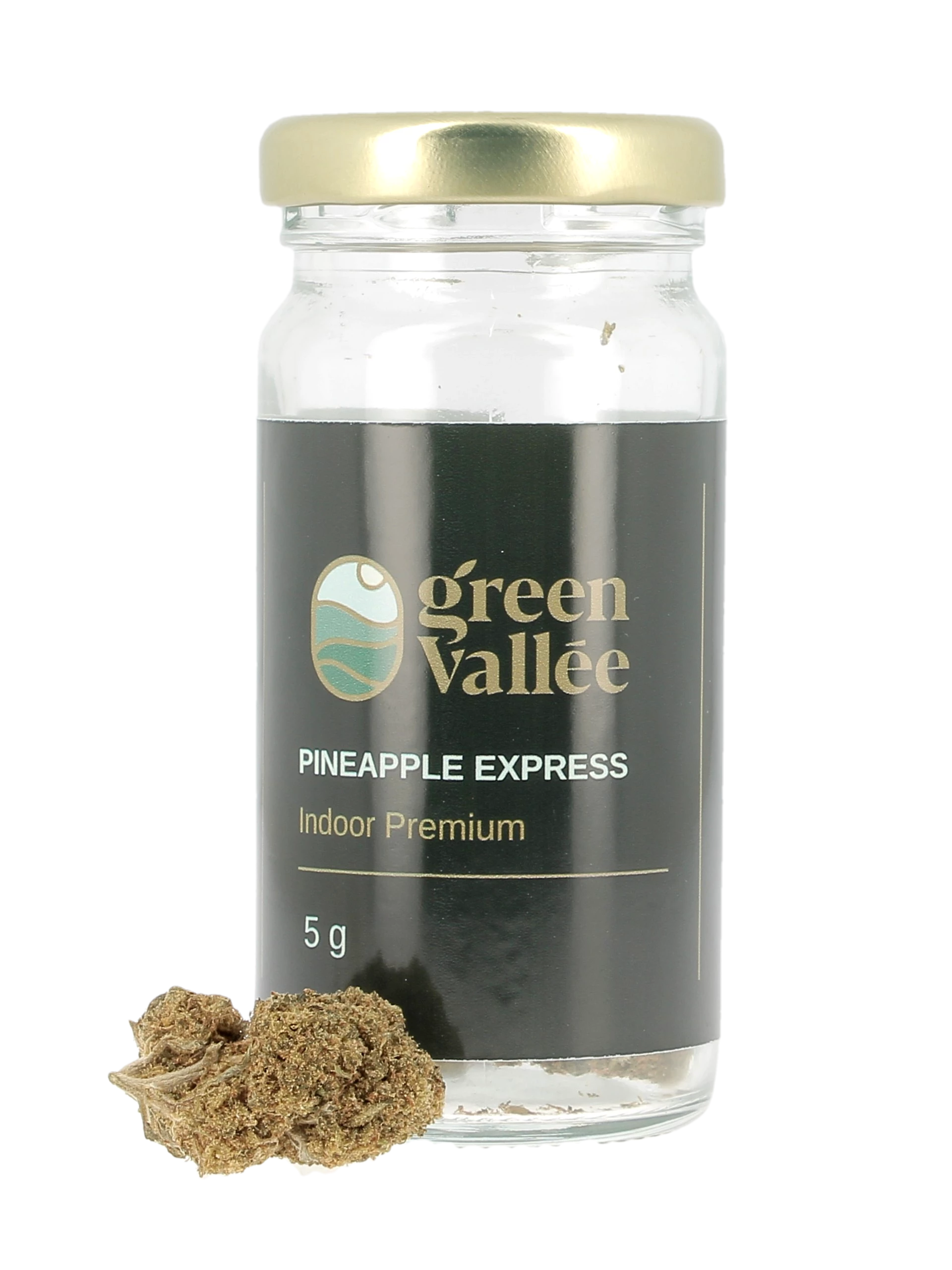 Fleurs CBD Pineapple Express 5g avec flacon – Green Vallée – À La Civette Paris