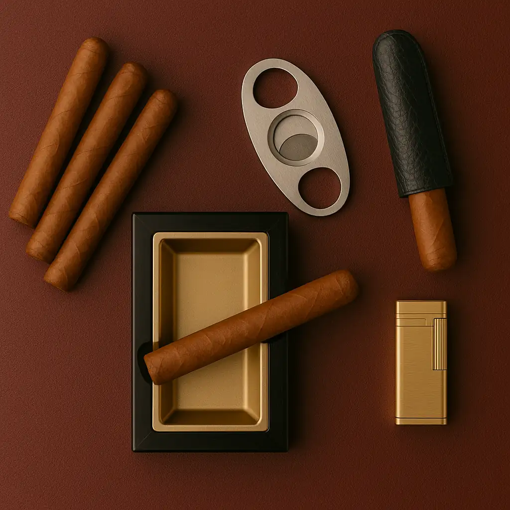Guide complet des accessoires pour cigares par La Civette, la plus ancienne civette de Paris