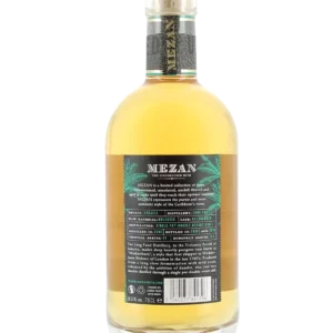 Dos de la bouteille Mezan Jamaica Long Pond 2000 Single Cask – À La Civette Paris