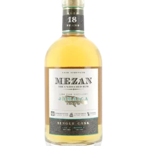 Bouteille de face Mezan Jamaica Long Pond 2000 Single Cask – À La Civette Paris