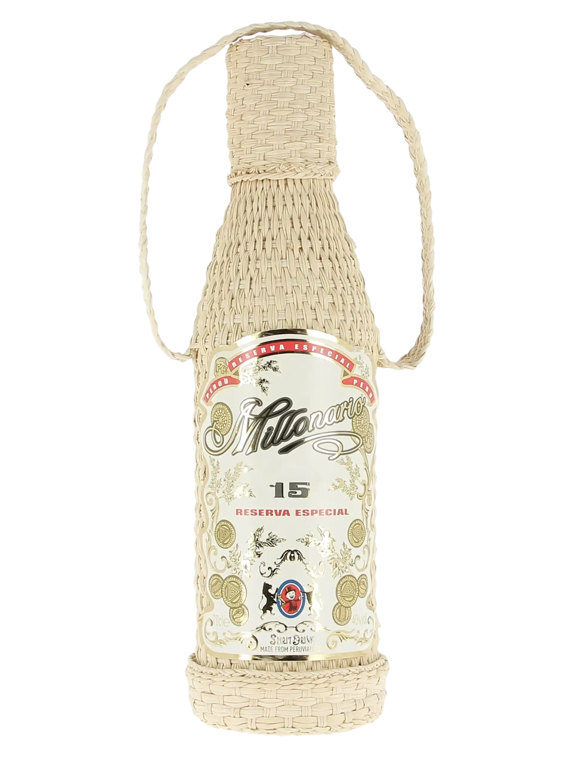 Bouteille de face du rhum Millonario Solera 15 ans – À La Civette Paris