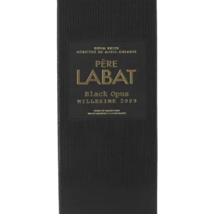 Coffret du rhum Père Labat Black Opus 2009 – vue de face – A La Civette