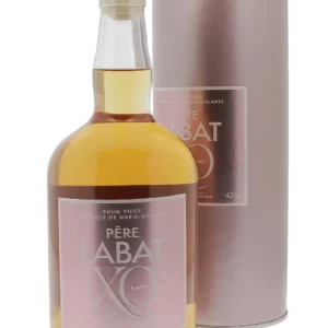 Bouteille et coffret du rhum Père Labat XO 6 ans – face – A La Civette