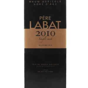 Face du coffret du rhum Père Labat Single Cask 2010 – A La Civette