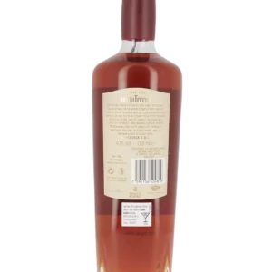 Dos de la bouteille de rhum Santa Teresa 1796 Solera Rum – A La Civette
