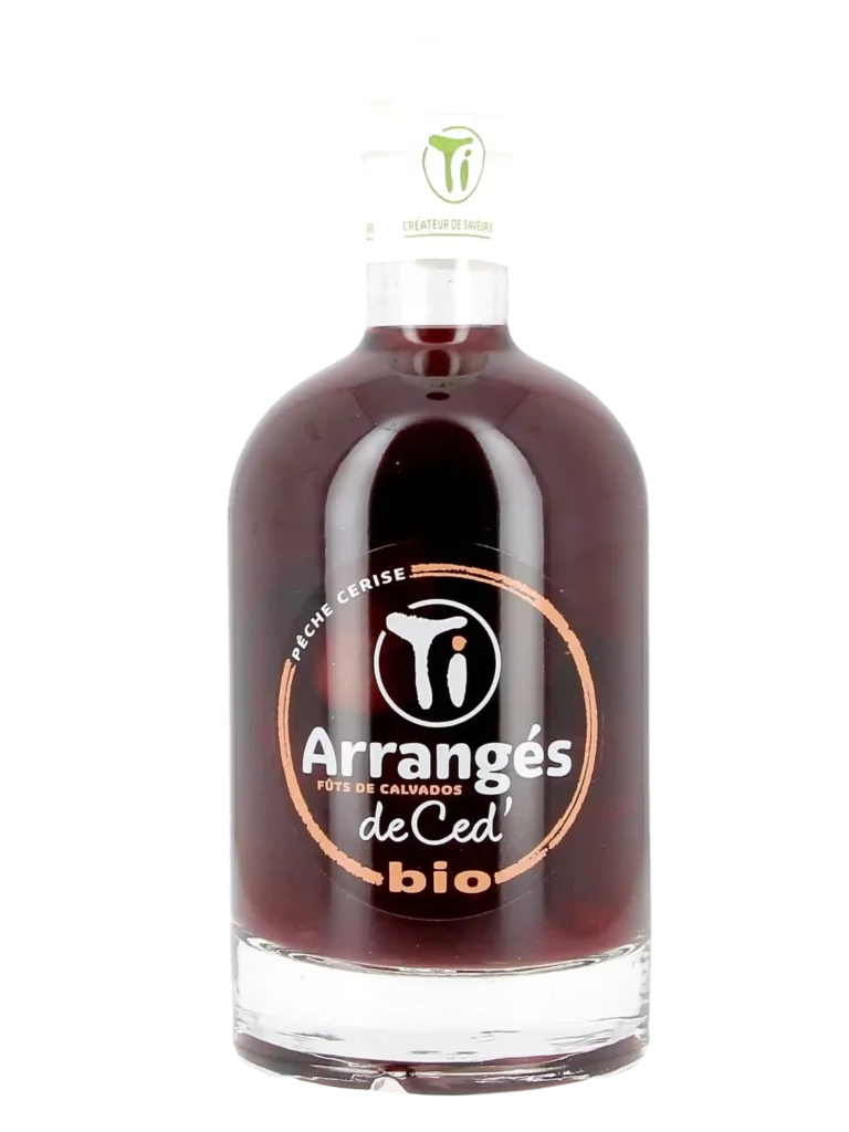 Ti Rhum Acheter Rhum Ti Ced' Bio Pêche Cerise | A La Civette
