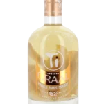 Vue de face de la bouteille de rhum Ti Ced' Graal Mangue Pamplemousse – Rhum arrangé premium aux fruits exotiques