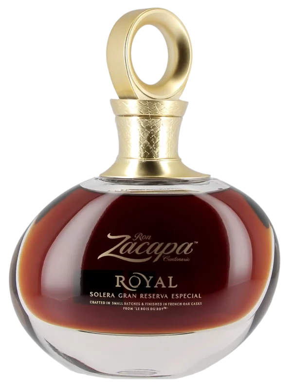 Bouteille de rhum Zacapa Royal Solera Gran Reserva Especial vue de face – A La Civette, Paris