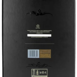 Dos du coffret du rhum Zacapa XO – A La Civette, Paris