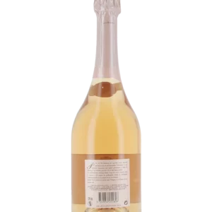 Vue arrière de la bouteille du Champagne Deutz Amour de Deutz Rosé 2013 en vente chez À La Civette